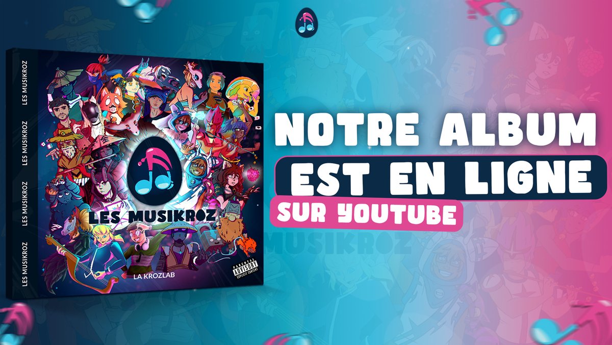 Après des mois de travail… notre album est en ligne sur Youtube !!

On est trop fiers et avons hâte que vous découvriez (ou redécouvriez) nos chansons. ❤️

Lien de l’album complet Youtube en commentaire. 👇

#Dofus #Wakfu #Ankama