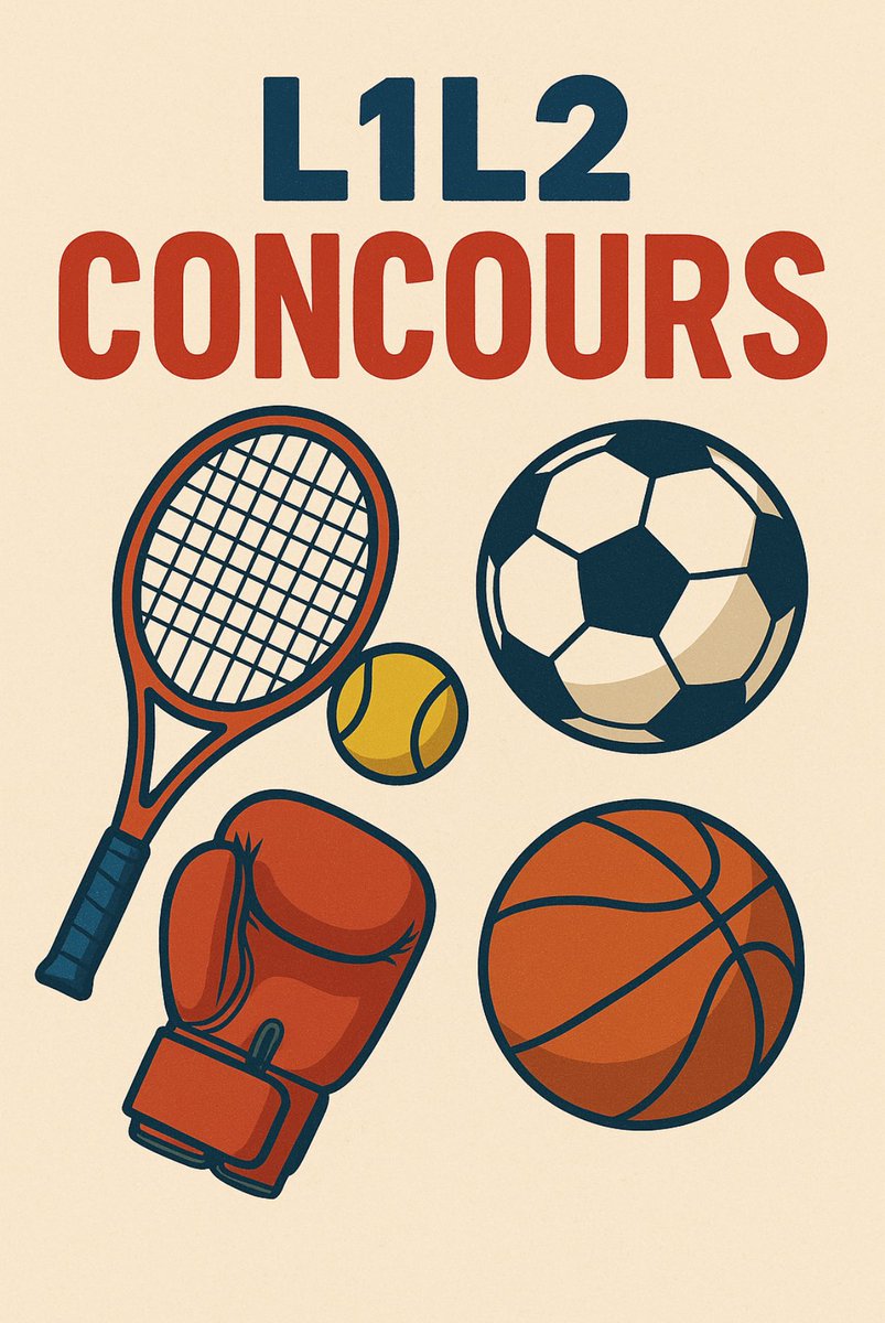 💐 CONCOURS 🎁

2x25€ 💸💸

Pour participer :
1️⃣ Like ❤️
2️⃣ RT ♻️
3️⃣ Follow 
4️⃣ Commente « L1L2 »💬

🏆 T.A.S ( 15/06/2025)
🙋‍♂️ 150 Participant minimum !!

#Concours #Giveaway #TeamParieur