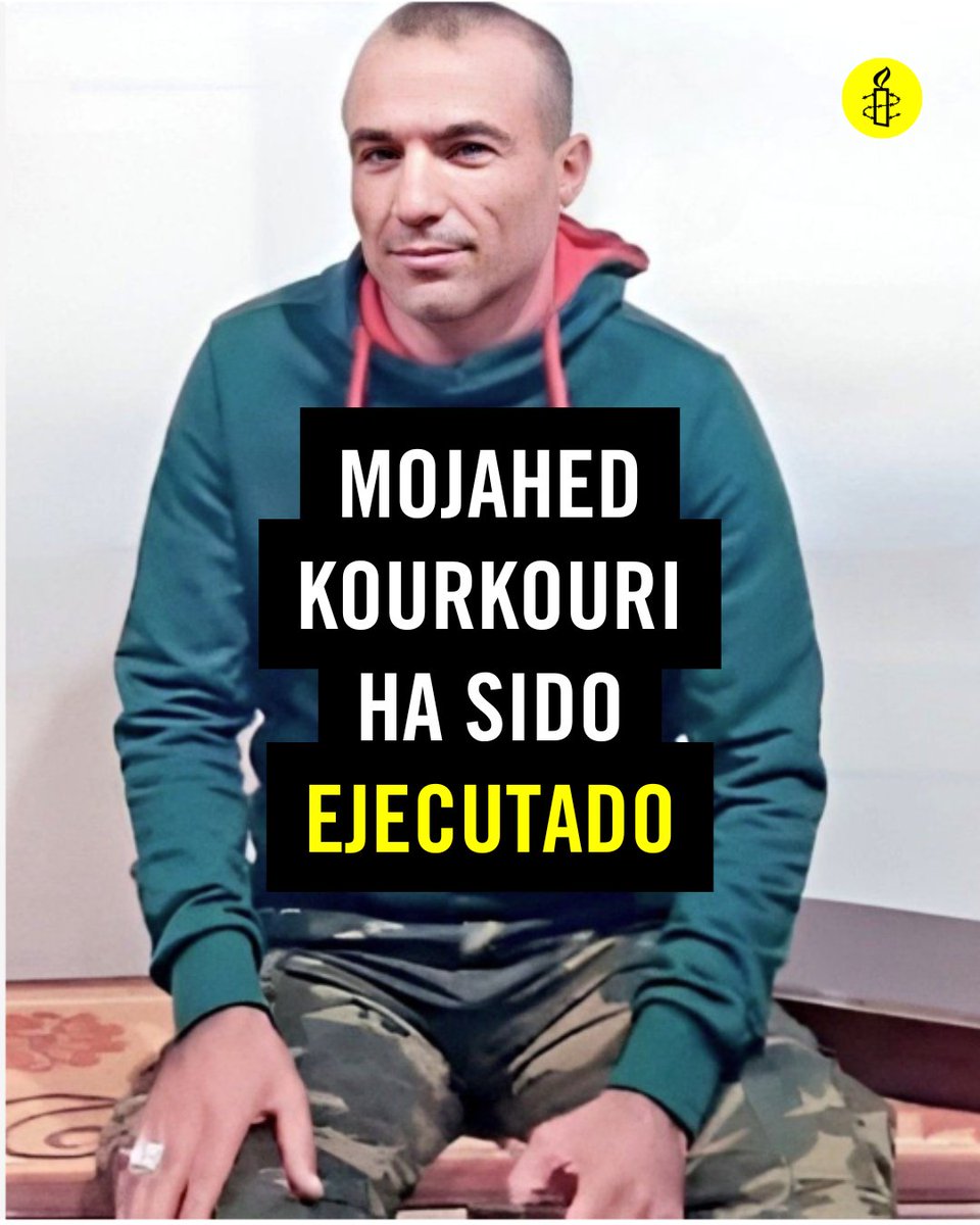 Dolor y rabia infinitas. 😢 Hoy hemos sabido que Mojahed Kourkouri, quien se manifestó por los derechos de las mujeres en Irán, ha sido ejecutado arbitrariamente tras ser torturado y sometido a un simulacro de juicio. No tenemos palabras para definir tanta injusticia.