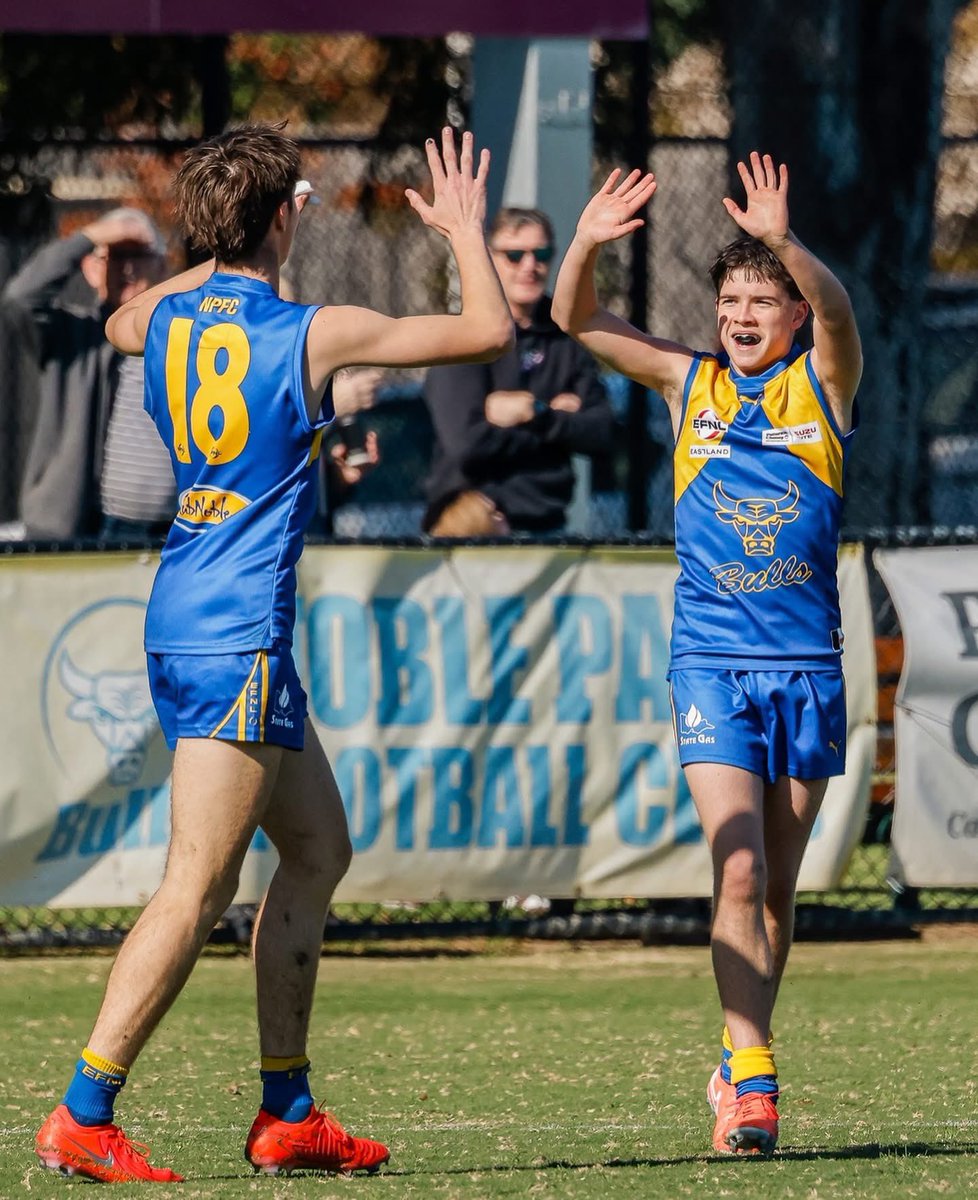 Behind every goal, win or lose there’s always a teammate who’s got your back on and off the field.
Get around each other this Men’s Mental Health Week, remind each other that it’s okay to lean on and check on your mates 💙💛

#gobulls 
#mensmentalhealthmonth #mensmentalhealth