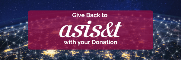Support ASIS&amp;T by donating to the ASIS&amp;T Annual Fund!

Your gift will be used to support ASIS&amp;T's strategic priorities as outlined in the Strategic Plan as well as in communication from the ASIS&amp;T Presidents.

Make a contribution today: bit.ly/45TKLRM