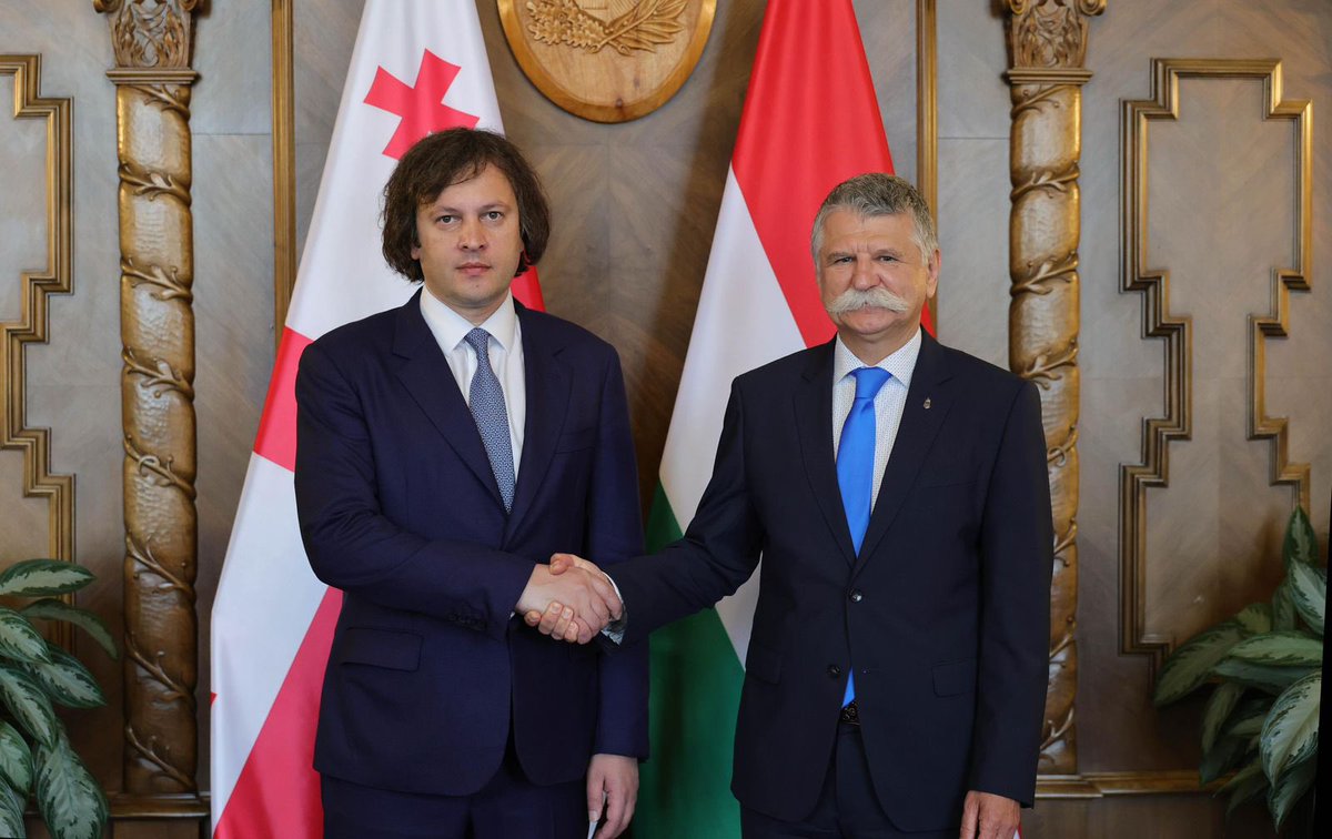 Had a great conversation with H.E. László Kövér, Speaker of the National Assembly of 🇭🇺. We engaged in a meaningful and productive discussion, underscoring the special nature of our ties, built on friendship and mutual respect. I once again emphasized the significance of this