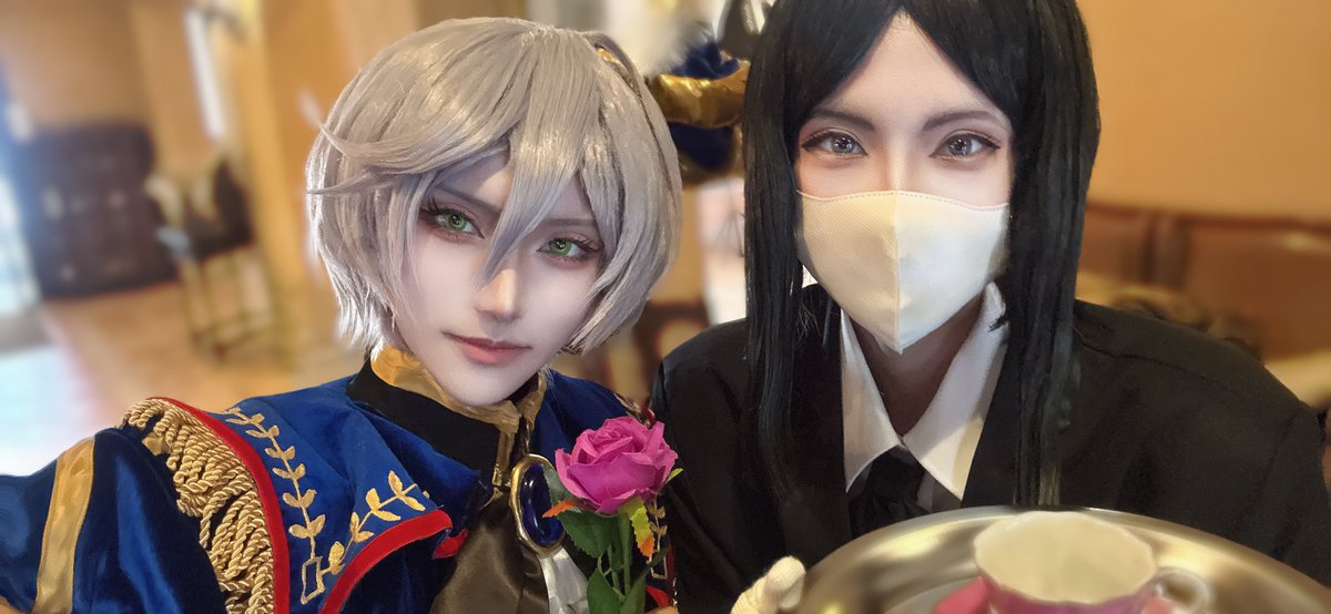 ⚠cos
サプライズで身内が安藤やってくれて、7年越しのあんひび合わせになりました🖤💜