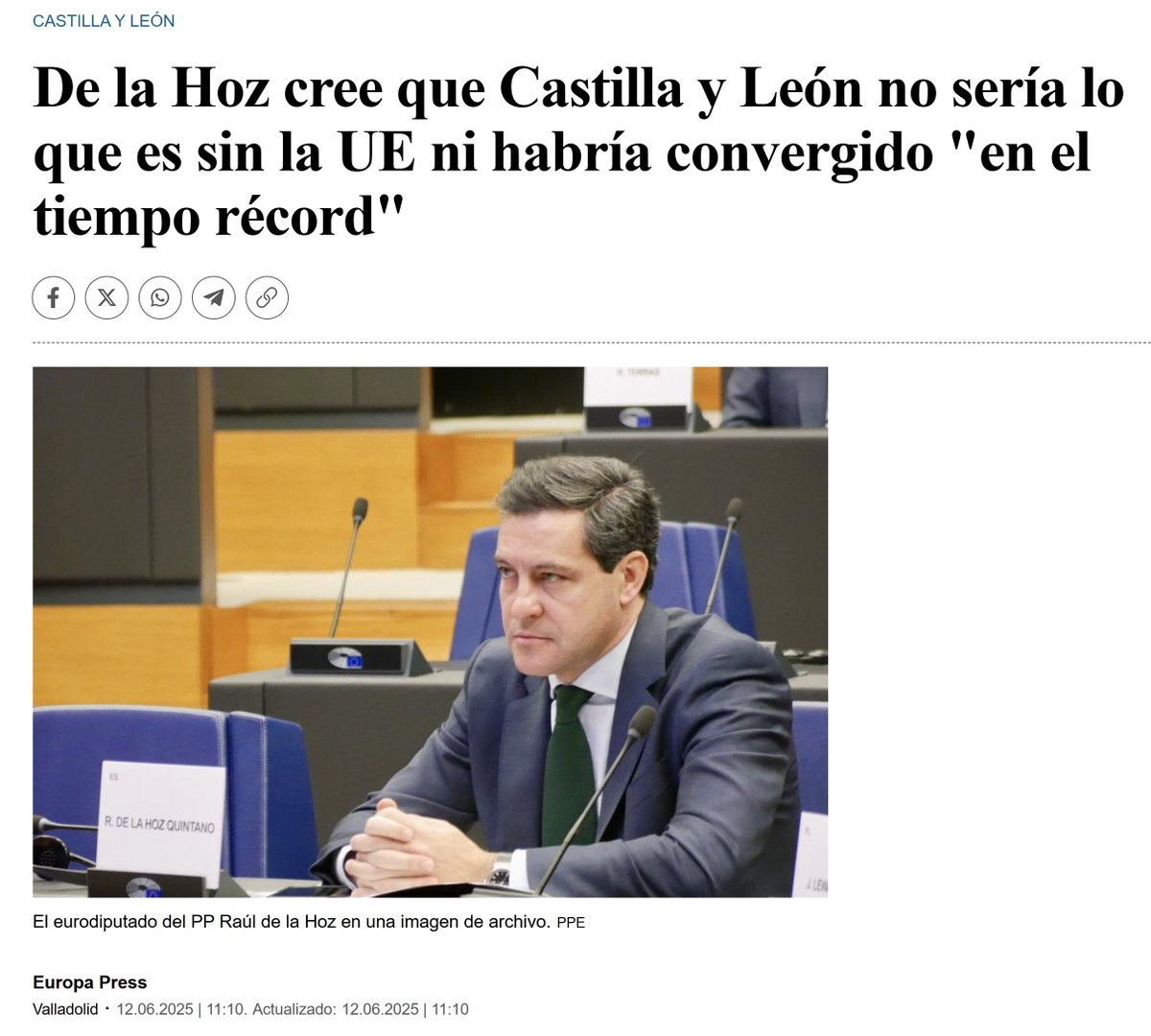 PP = estafadores !!

La ignorancia del PP, o mejor dicho la burda manipulación del PP a los Castellanos y Leoneses no tiene límites.

40 años engañando en Castilla y León. Basta ya !.

Castilla y León no ha convergido con España y mucho menos con las Unión Europea.

ESTAFADORES