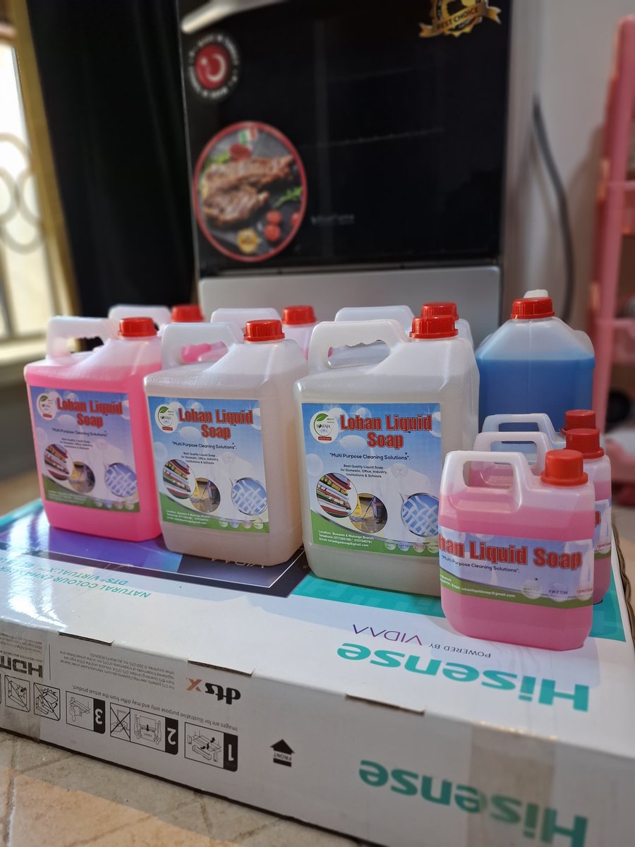 lohanliquidsoap's tweet image. Lohan multipurpose liquid soap 6 in different sizes
We deliver to different parts in uganda
Watsap /Call us: 0771 562169 
#lohan #liquidsoap #kampala #cleaningproducts