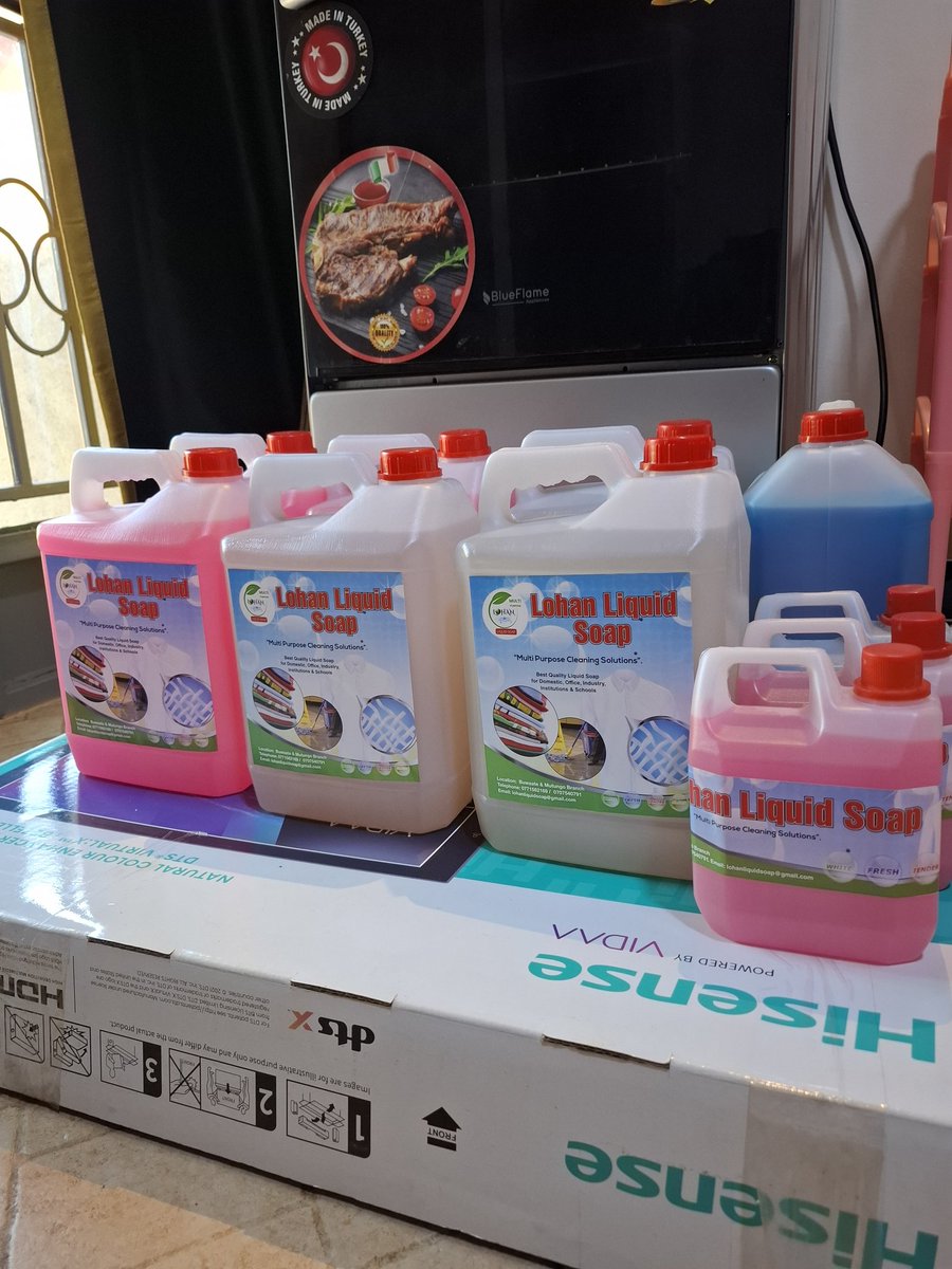 lohanliquidsoap's tweet image. Lohan multipurpose liquid soap 6 in different sizes
We deliver to different parts in uganda
Watsap /Call us: 0771 562169 
#lohan #liquidsoap #kampala #cleaningproducts