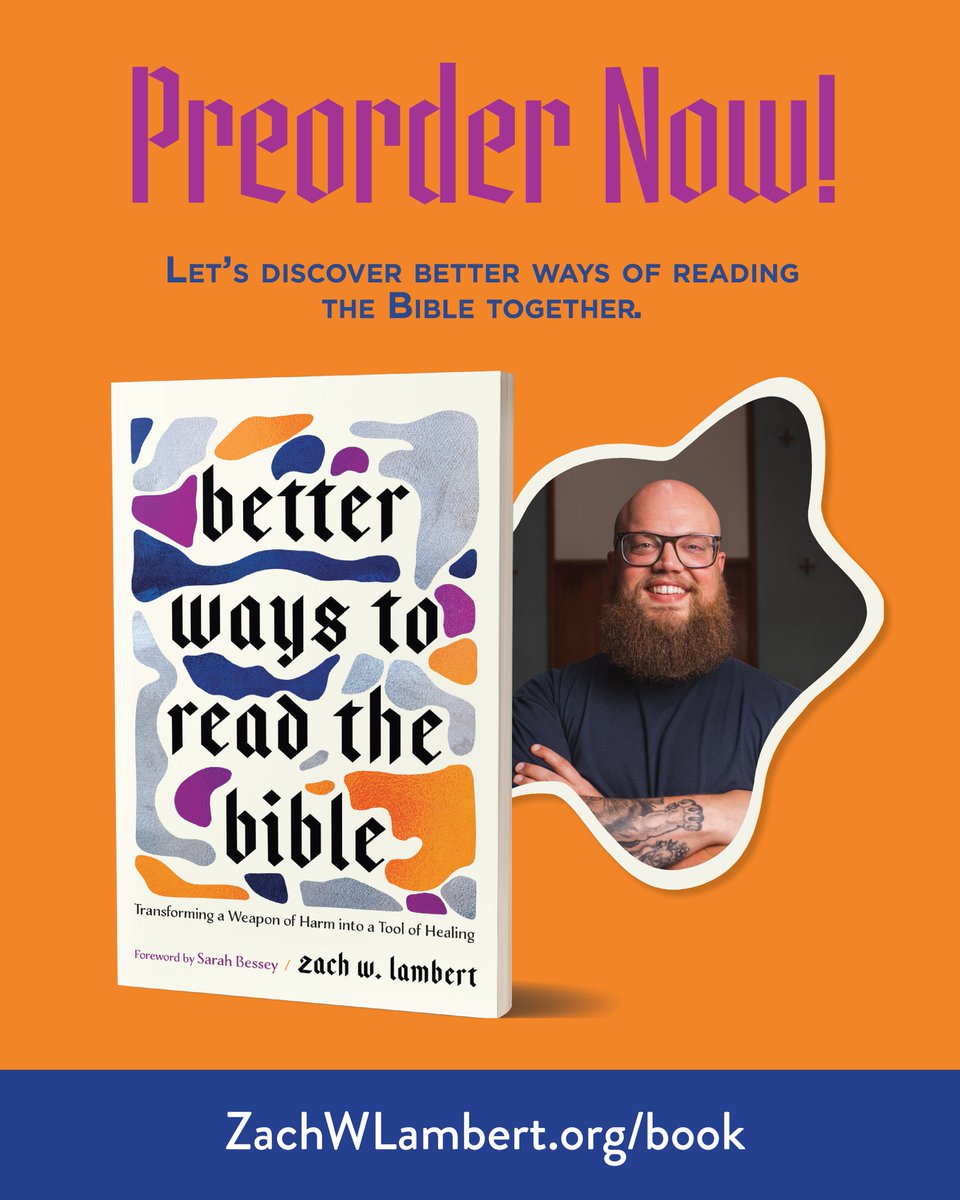 BrazosPress's tweet image. When you preorder Better Ways to Read the Bible by
@ZachWLambert, you get the audiobook and an art print for FREE!
Learn more at zachwlambert.org/book