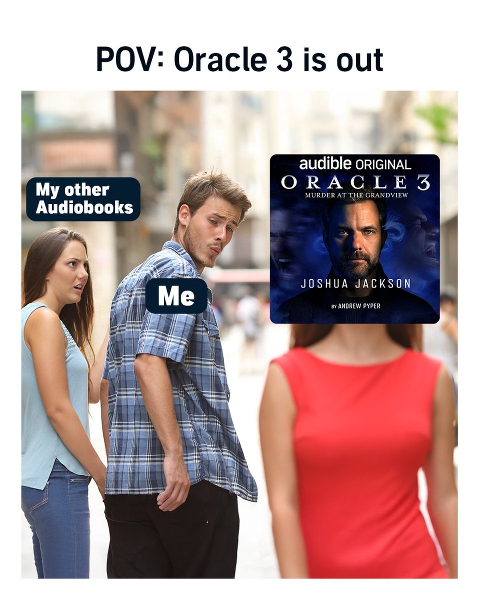 If Joshua Jackson's voice doesn't convince you to listen to 'Oracle 3', the plot twists definitely will. 

'Oracle 3: Murder at the Grandview’ is available now on Audible: adbl.co/oracle3en-ca