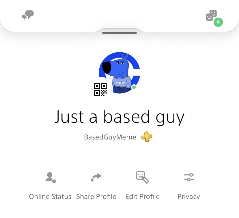 Just a based guy is on PlayStation! 👊🔵

Watch Based Guy Live Stream his gaming escapades on YouTube! 📺🔵

youtube.com/@Justabasedguy 

Don’t forget to hit that Like button and Subscribe! It really helps the algo! 😂🔵

#PS5 #Gaming #GamersUnite 

CA: is based