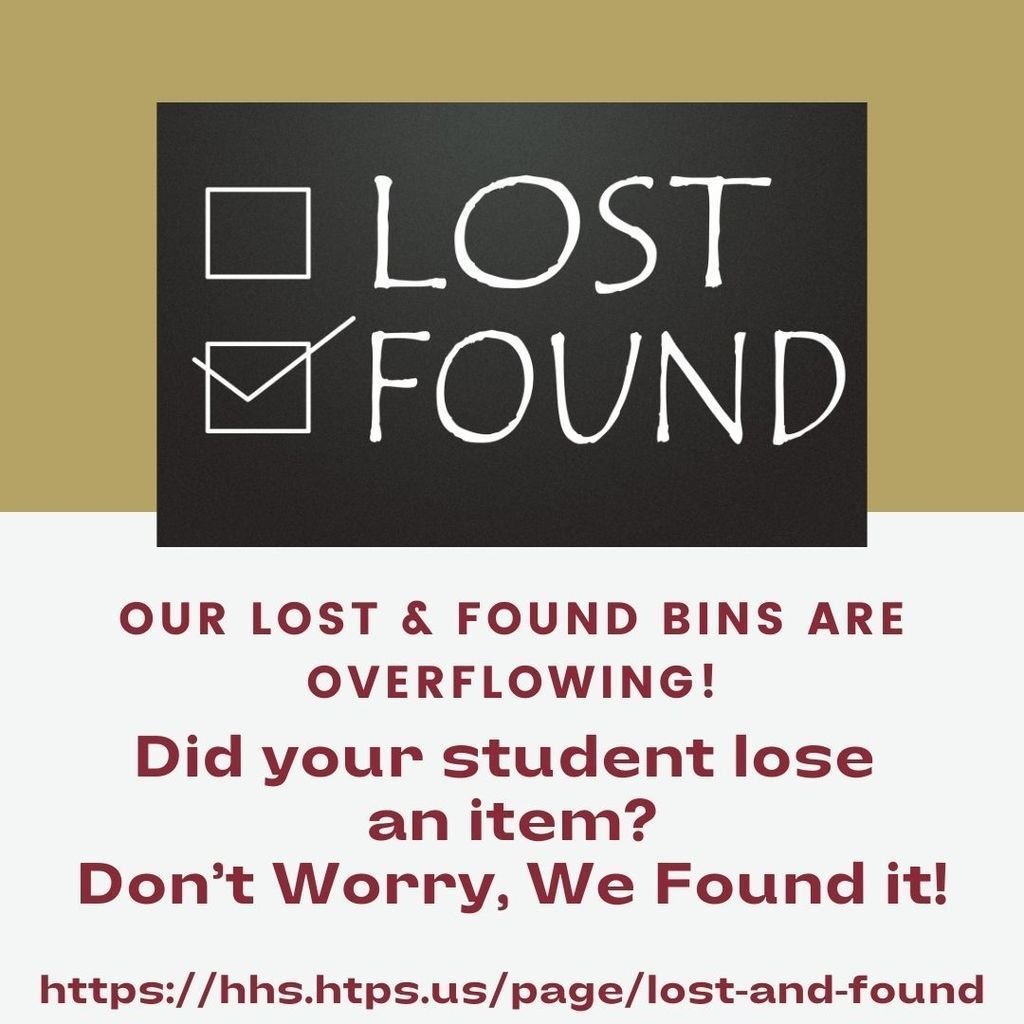 If your child is missing something, have them check the tables in the Commons. The Lost and Found tables, racks, and bins are over flowing with water bottles, lunchboxes and miscellaneous items. All items will be donated at the end of the school year!