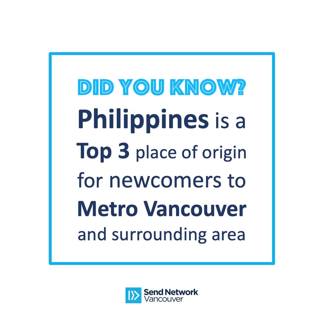 Over 109,400 residents of Metro Vancouver were born in Philippines. Please join us in praying for the Filipino community in our city today.