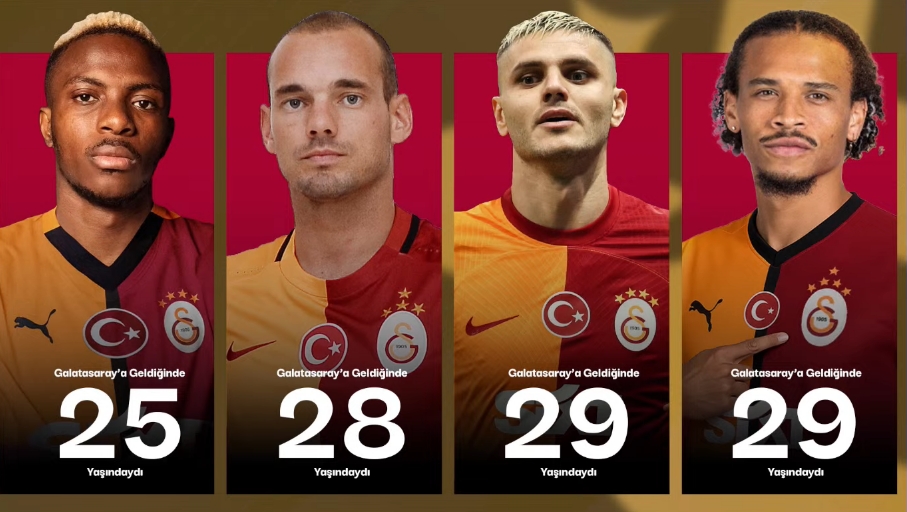 forzacimbom's tweet image. Yıldız oyuncular ve Galatasaray'a geldiği yaşları. (343)