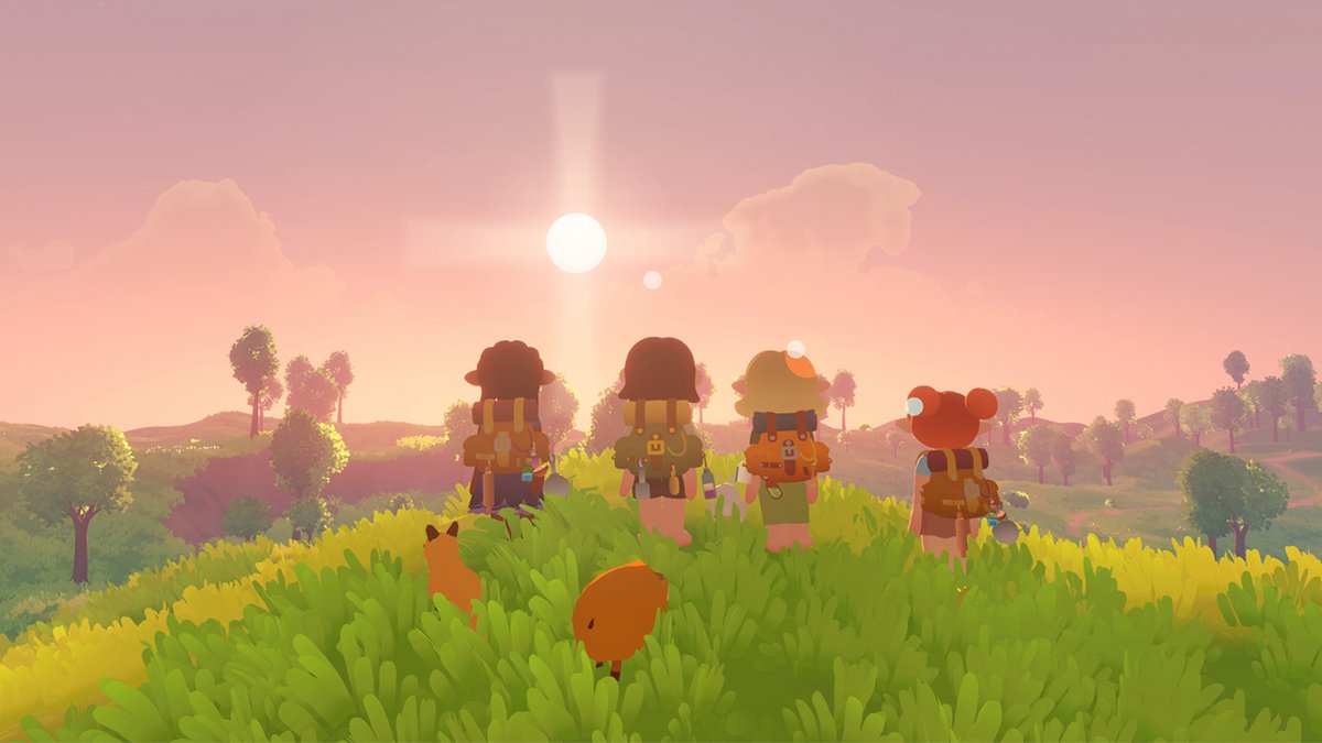 Cozy game fans might want to check out the just-announced Humblets, a co-op adventure for PC set in what looks like an absolutely delightful procedural world full of colorful locations, adorable pets, and a magic deck of cards with which to challenge friends and NPC foes alike.