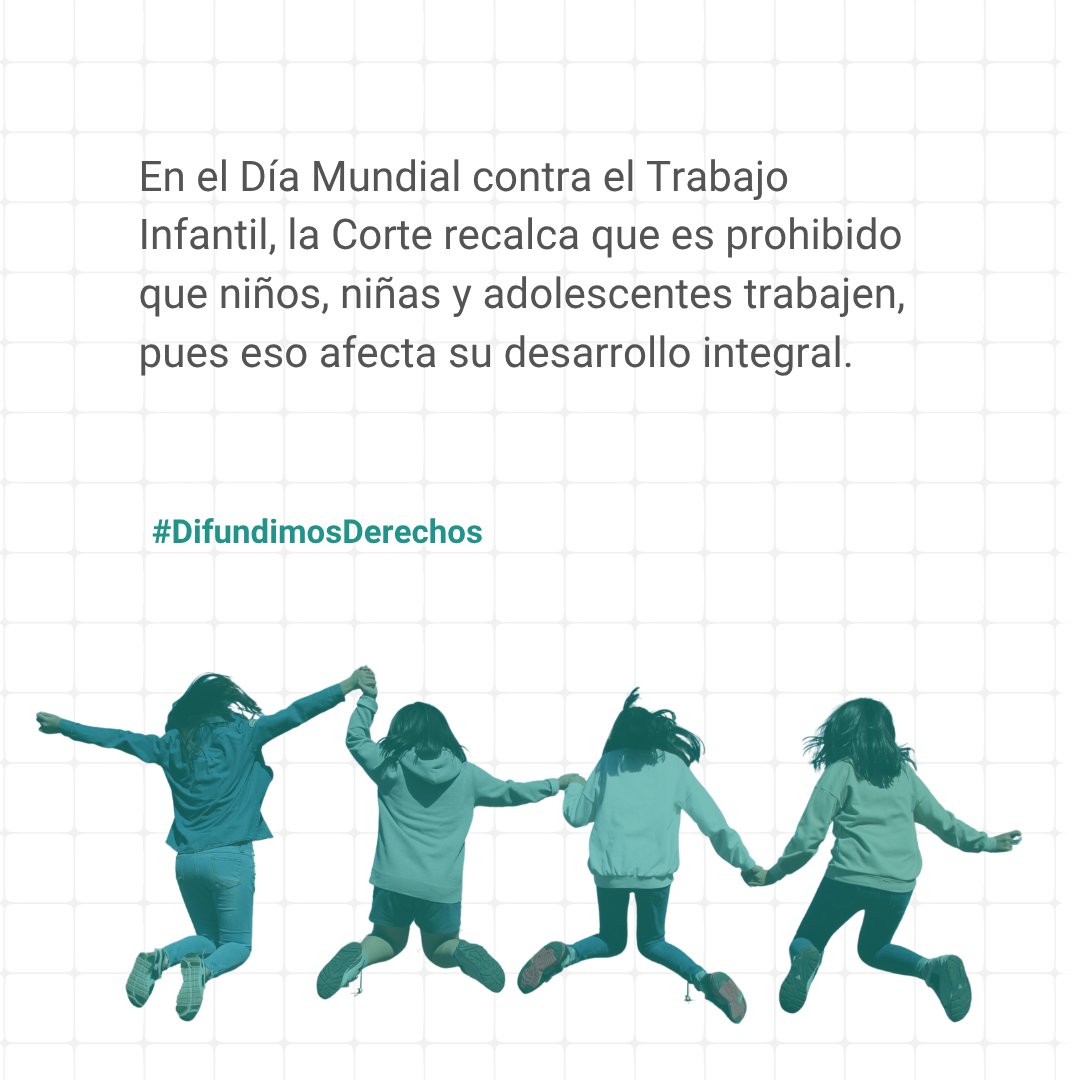 CEDEC - CENTRO DE ESTUDIOS Y DIFUSIÓN (@cedececuador) on Twitter photo 🚫👧🏽🧒🏽 En el #DíaMundialContraElTrabajoInfantil, la <a href="/CorteConstEcu/">Corte Constitucional</a> reafirma su compromiso con la protección de los derechos de niñas, niños y adolescentes.
📚 Conoce y comparte las sentencias sobre esta problemática👇🏽 🚫👧🏽🧒🏽 En el #DíaMundialContraElTrabajoInfantil, la <a href="/CorteConstEcu/">Corte Constitucional</a> reafirma su compromiso con la protección de los derechos de niñas, niños y adolescentes.
📚 Conoce y comparte las sentencias sobre esta problemática👇🏽