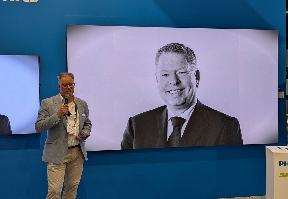 Amid all the excitement of the opening day at <a href="/InfoComm/">InfoComm</a> 2025, it was lovely to see PPDS (<a href="/PhilipsDisplays/">Philips Displays</a>) pause to pay tribute &amp; raise a glass to Martijn van der Woude, who sadly passed in April. Profoundly missed. #infocomm25 #InfoComm