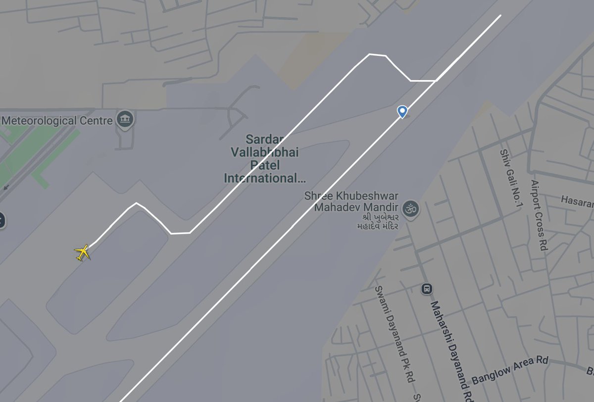 I am a frequent flyer and not an expert here.  But the surface-level understanding shows from <a href="/flightradar24/">Flightradar24</a>, today's <a href="/airindia/">Air India</a> flight path was way shorter for a plane like the Dreamliner to take off and climb. 

Left image: Today's flight path 
Right image: yesterday's and