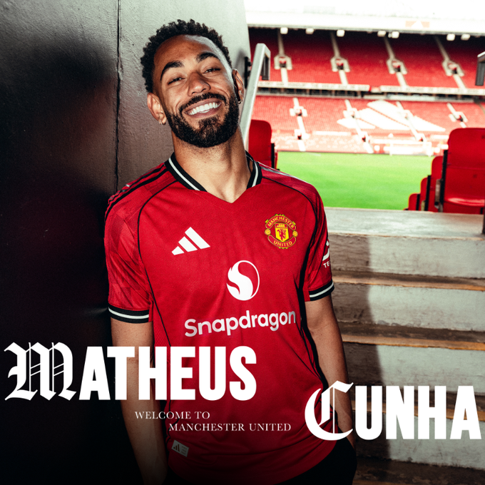 🇧🇷 OFFICIAL: Matheus Cunha is a RED! #mufc