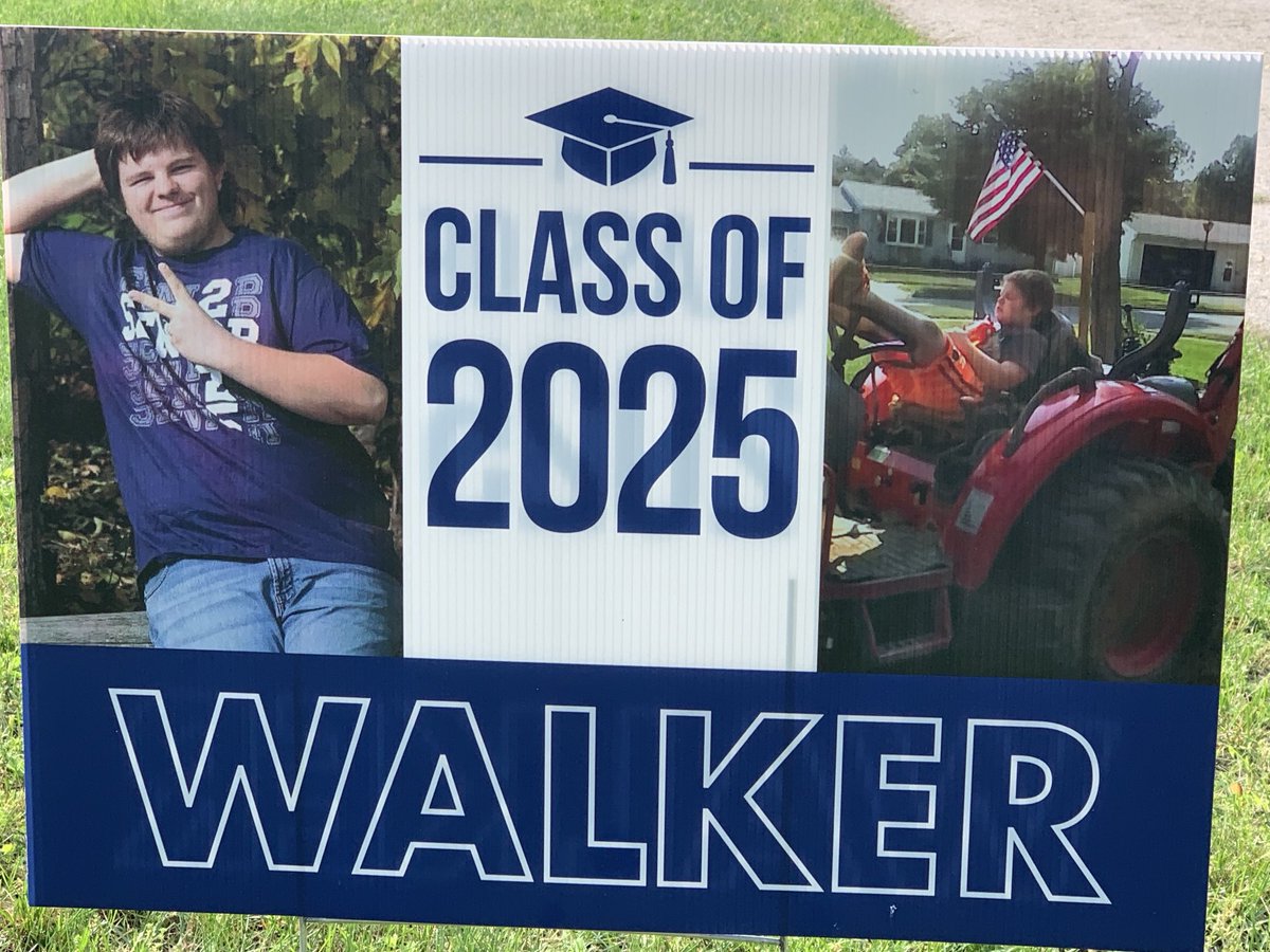 My cool neighbor with a fresh mullet is graduating from high school today and it’s a huge deal, congratulations Walker!