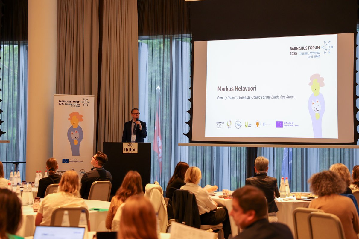 CBSSsecretariat's tweet image. The 2nd #BarnahusForum is officially underway in Tallinn🇪🇪, bringing together #Barnahus practitioners, policymakers, and experts from across Europe and beyond.
Hosted under the Estonian #CBSSPresidency, the forum serves as a key platform for sharing tools, experiences, and best…