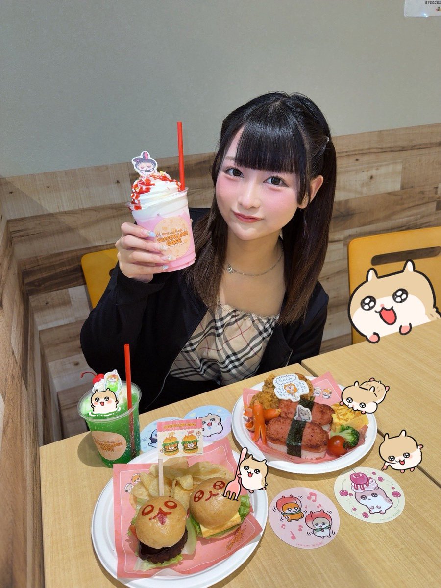 クソハムちゃんカフェ行った🐹💕