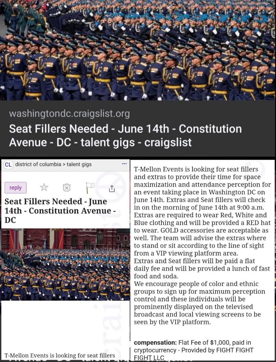 sensiblemiddle's tweet image. When the parents of the spoiled rich kid that no one really likes have to pay people $1000 to attend his birthday party… 🙄 That’s less than Melania gets for showing up though.  

Craigslist Good Thursday