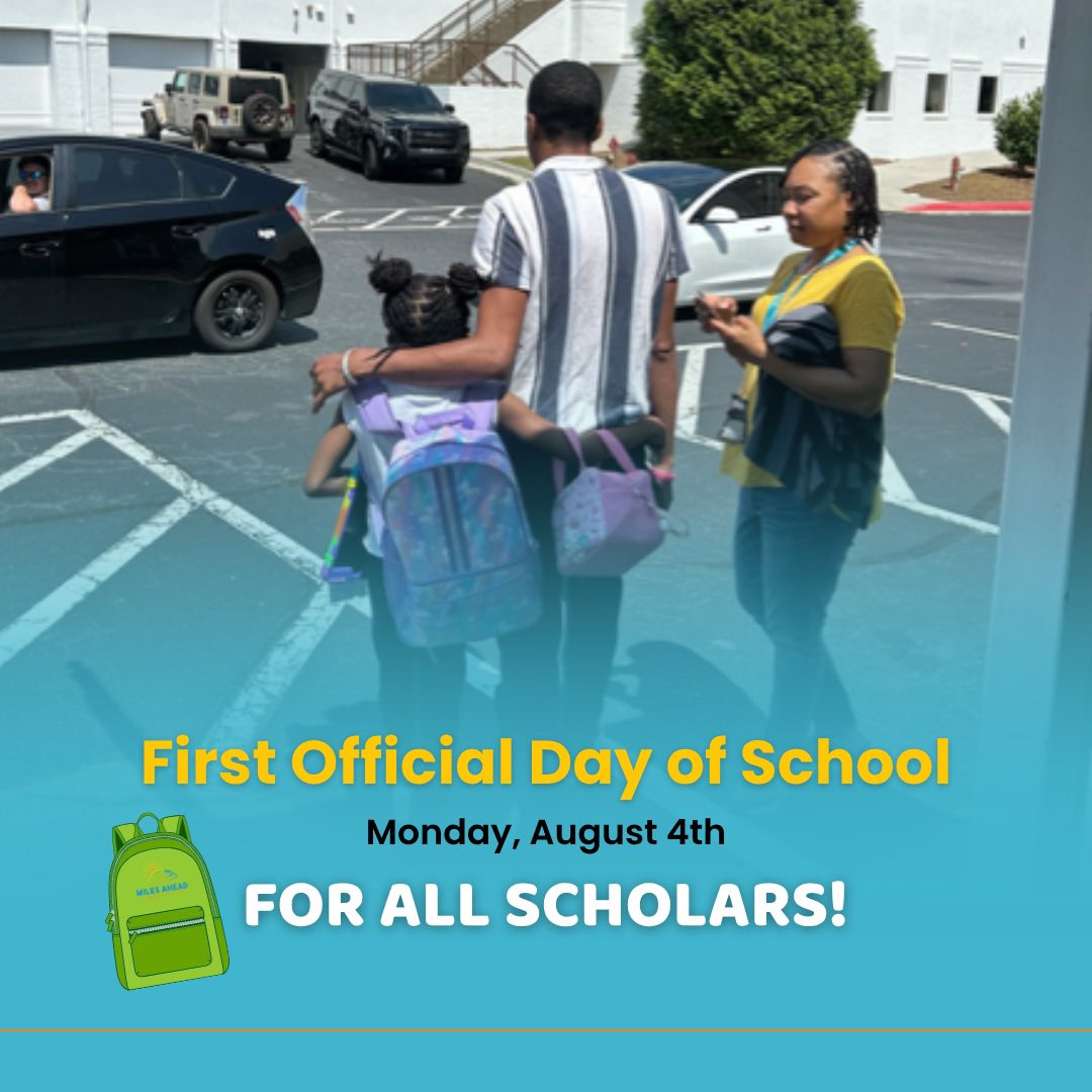 MilesAheadCS's tweet photo. ☀️ School may be out for summer, but there’s still some important dates ahead! MACS families, new and returning, please review the following slides for more information.

Mark your calendars for all that is ahead and don’t hesitate to reach out to us if you have any questions! https://t.co/WmpXmvpeSm