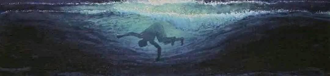 لقد نجا مِن الغرق، لَكن البحر ظلّ دائماً في عينيهِ..