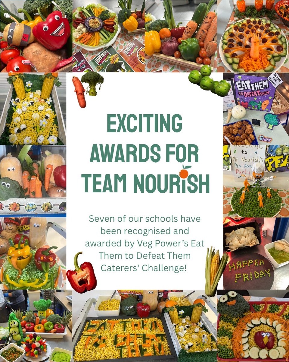 Nourish (@nourishcontract) on Twitter photo π₯¦ <a href="/VegPowerUK/">Veg Power</a> Victory for Team Nourish! π₯
π Silver Awards to:
β¨ <a href="/PinnerParkSch/">Pinner Park Primary School</a>
β¨ The Glebe Primary
β¨ Archdeacon Cambridge's CE Primary
β¨ Kenmore Park Primary
π₯ Bronze Awards to:
π Peterhouse CofE Primary
π <a href="/STJGreat/">St James The Great</a>
π Lingfield Primary
#EatThemToDefeatThem #nourish π₯¦ <a href="/VegPowerUK/">Veg Power</a> Victory for Team Nourish! π₯
π Silver Awards to:
β¨ <a href="/PinnerParkSch/">Pinner Park Primary School</a>
β¨ The Glebe Primary
β¨ Archdeacon Cambridge's CE Primary
β¨ Kenmore Park Primary
π₯ Bronze Awards to:
π Peterhouse CofE Primary
π <a href="/STJGreat/">St James The Great</a>
π Lingfield Primary
#EatThemToDefeatThem #nourish