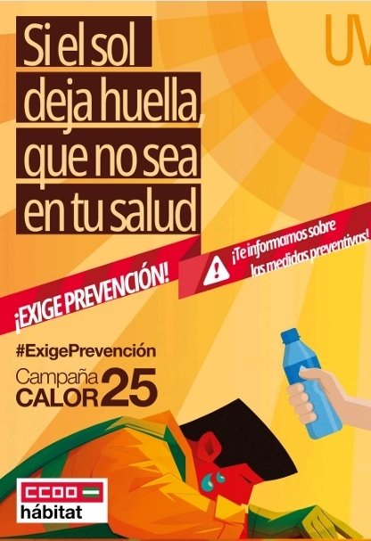 CCOO del Hábitat Málaga (@ccoohabitat_ma) on Twitter photo <a href="/CCOOHabitat_Ma/">CCOO del Hábitat Málaga</a> inicia campaña de golpes de calor, reseñando que casi 70.000 personas trabajadoras solo en la construcción van a sufrir los rigores del cambio climático y de las altas temperaturas.
<a href="/CCOO_Habitat/">CCOO del Hábitat</a>
<a href="/CCOOHabitat_AN/">CCOO del Hábitat de Andalucía</a> <a href="/CCOOHabitat_Ma/">CCOO del Hábitat Málaga</a> inicia campaña de golpes de calor, reseñando que casi 70.000 personas trabajadoras solo en la construcción van a sufrir los rigores del cambio climático y de las altas temperaturas.
<a href="/CCOO_Habitat/">CCOO del Hábitat</a>
<a href="/CCOOHabitat_AN/">CCOO del Hábitat de Andalucía</a>
