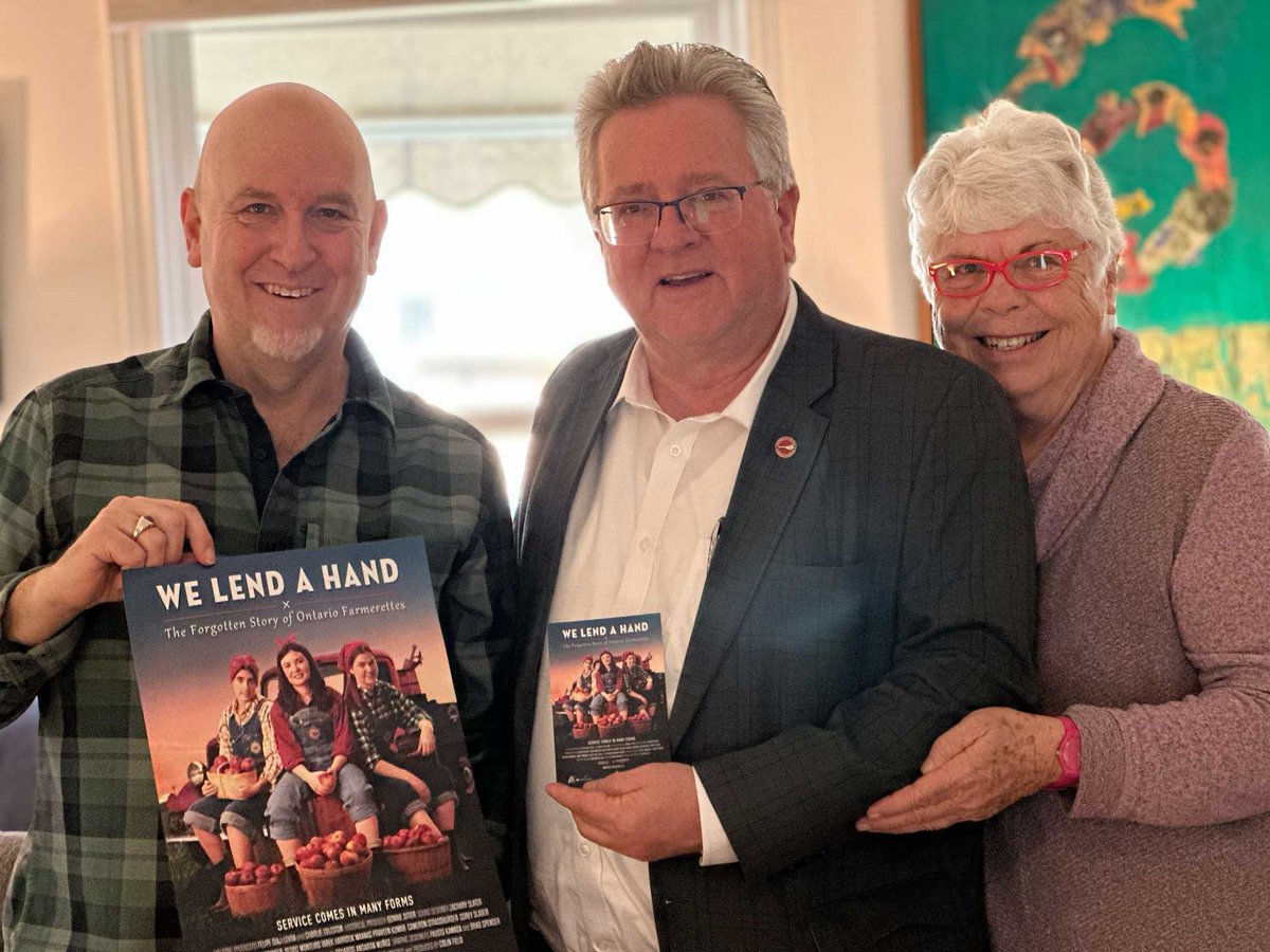 This Saturday, June 14, the Stratford Film Festival is screening a powerful 50 minute-documentary, WE LEND A HAND: The Forgotten Story of the Ontario Farmerettes. If you find yourself in Stratford, Ontario this weekend, I encourage you to come out and learn about these