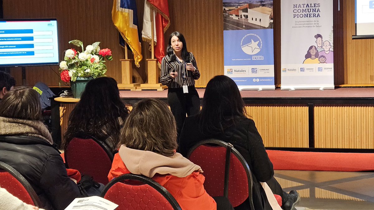 🔴 #APSUniversal Para informar a comunidad porvenireña #TierraDelFuego sobre qué involucra la implementación de la #APSUniversal en la comuna, estamos desarrollando 1ra Jornada Provincial #Porvenir comuna de avanzada; actividad cuenta con participación Delegado <a href="/DPPTdelFuego/">Delegación Presidencial Provincial T. del Fuego</a>