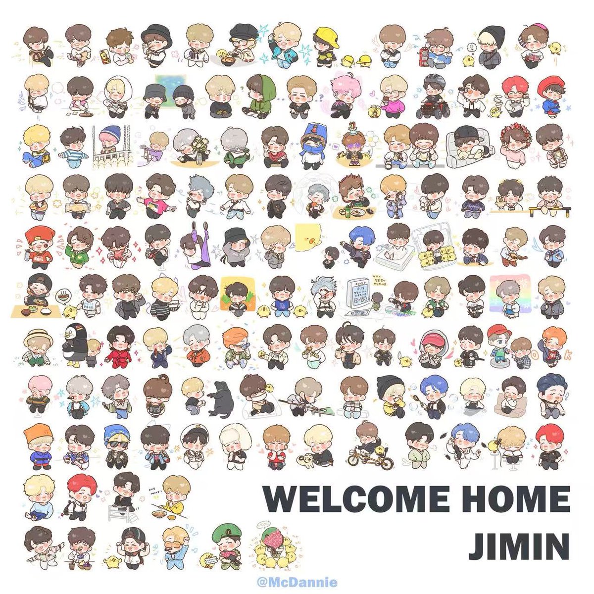 찜찜의 귀가 카운트다운
2023.12.11 -2025.06.12
Jimin-ah, thank you for coming back safely🥹
And friends, thank you for walking through this journey with me:)
I thank you from the bottom of my heart💛
#JIMIN #지민