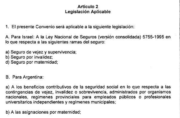 GastonNahuelAB's tweet photo. Me estoy enterando que Argentina e Israel tienen un convenio que hoy se publicó en el Boletín que entra en vigencia: básicamente, son ASIGNACIONES SOCIALES especiales para los israelíes que se vengan a vivir a Argentina -y viceversa-
https://t.co/wzyVuMwhD0 https://t.co/6xsZbw5cDZ