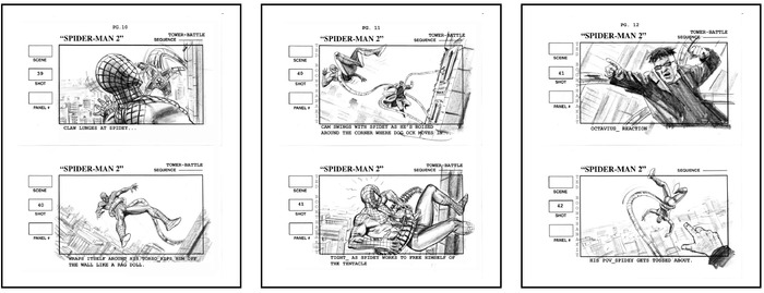 raimi_webhunter's tweet photo. Spider-Man 2 Storyboards by Ted Boonthanakit https://t.co/N9SQI8oT6m