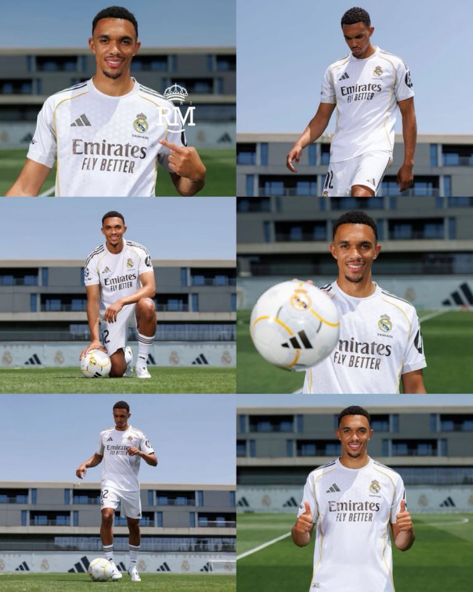 RMadridInfo's tweet photo. Your new player, Trent Alexander Arnold 🫰👇 https://t.co/qydcqOlarA