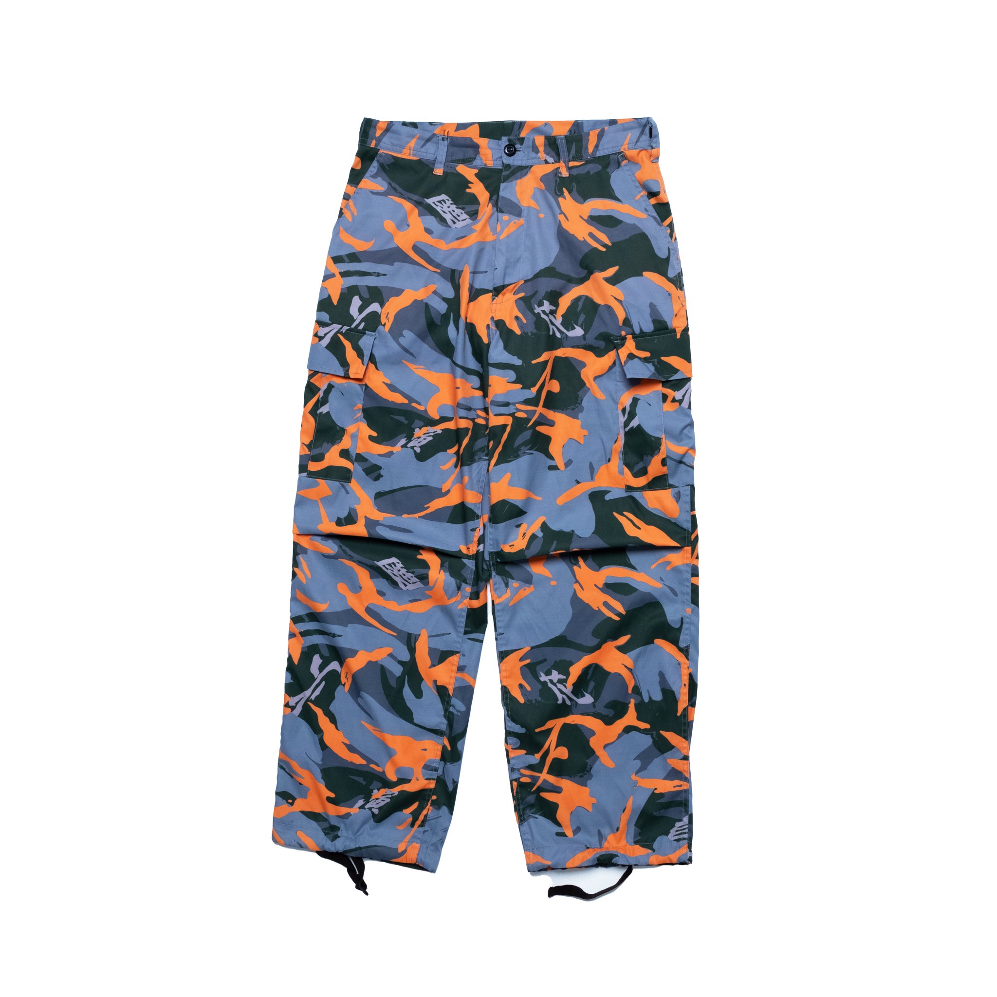 【新品】スサシ　HIBANA CAMO BDU Pants Lサイズ スサシ HIBANA CAMO BDU パンツ Lサイズ オレンジ スサシ HIBANA