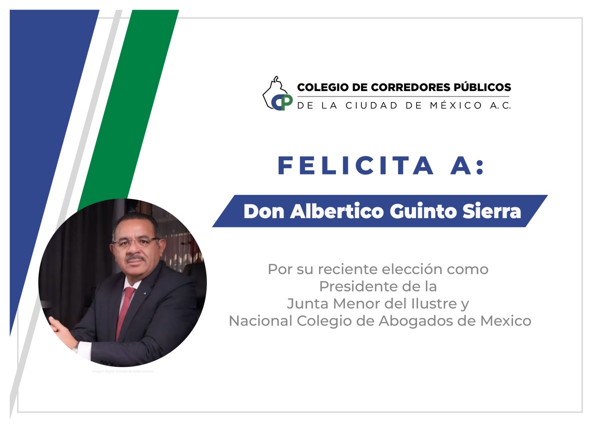 COLEGIO DE CORREDORES PÚBLICOS DE LA CDMX (@colegio_df) on Twitter photo 