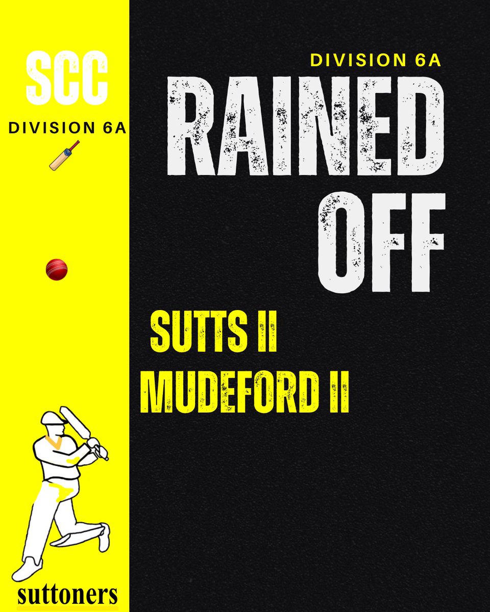 Unfortunately, the weather beat us this week with both games called off. Lineups out shortly…