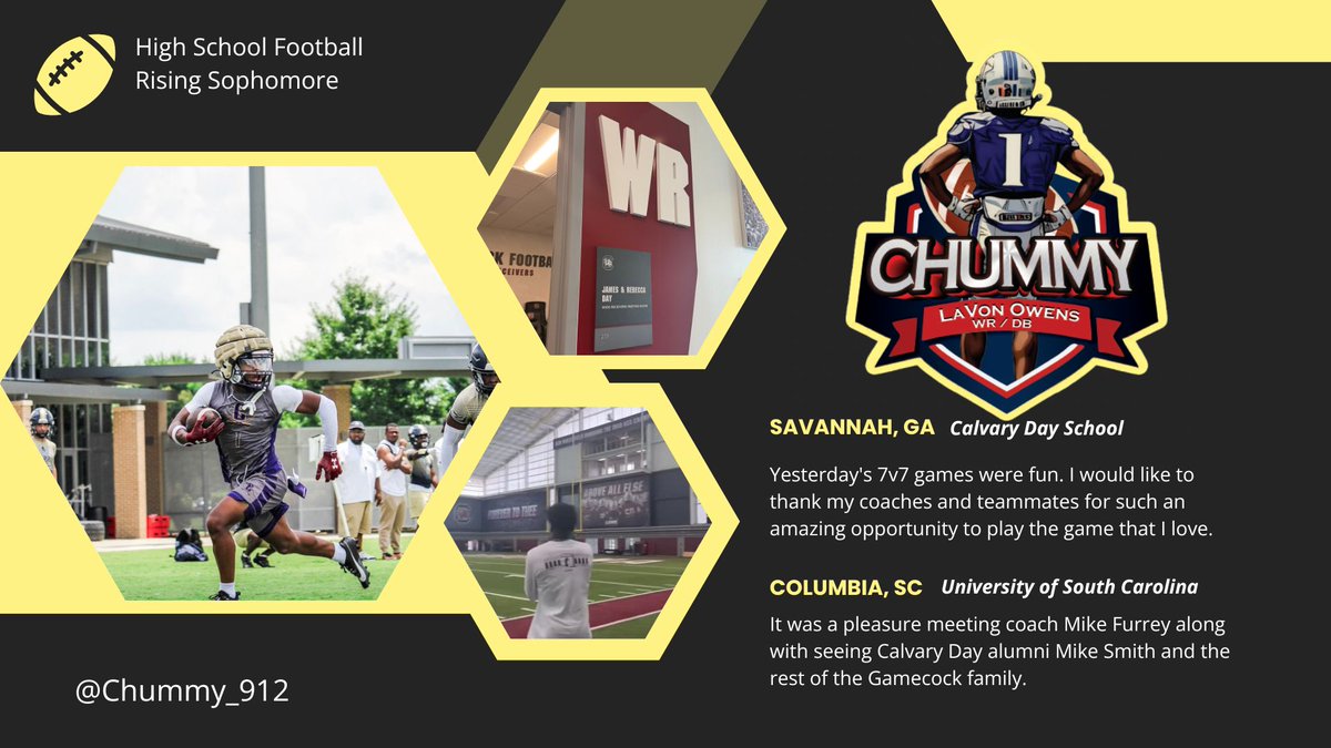 LaVon Owens II (@chummy_912) on Twitter photo Back to grind mode. 🏈@CalvaryDaySchool with Coach <a href="/coachcam005/">Jason cameron</a> after a fun day of playing 7v7 in Columbia SC <a href="/coachfurrey/">Mike Furrey</a> Let's Go Cavs Back to grind mode. 🏈@CalvaryDaySchool with Coach <a href="/coachcam005/">Jason cameron</a> after a fun day of playing 7v7 in Columbia SC <a href="/coachfurrey/">Mike Furrey</a> Let's Go Cavs