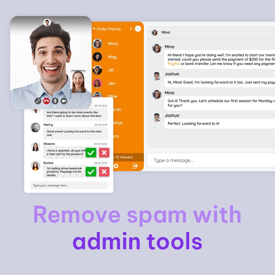 RumbleTalk's tweet image. If someone&apos;s bothering the chat session about an unnecessary topic, you can use the &quot;ignore&quot; button so private messages won&apos;t pop-up. Learn more: rumbletalk.com/blog/index.php… 

#ignoreuser #chatmoderation #adminrights #onlinechat
