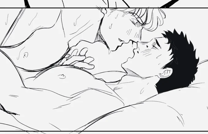 スミイサ本🔞ページの下書きに入った。興奮しすぎている人 