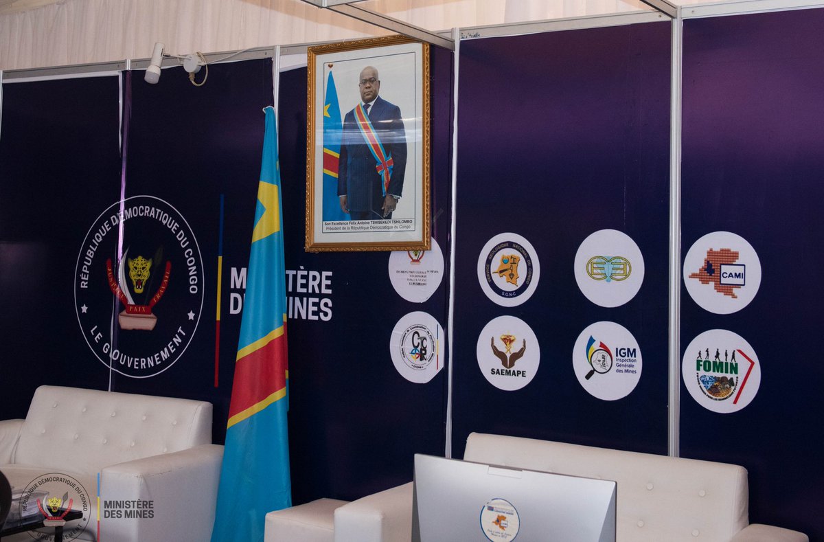 Ministère des Mines - RDC (@minminesrdc) on Twitter photo #RDC_MINES | 12.06.2025
Le Ministre des Mines, Kizito Pakabomba <a href="/kizpaka/">Kizito Pakabomba</a>, a ouvert solennellement la 20e édition de la <a href="/drcminingweek/">@drcminingweek</a> ce 11 juin 2025 à Lubumbashi. Ce rendez-vous stratégique pour les acteurs nationaux et internationaux du secteur extractif, se tient cette année #RDC_MINES | 12.06.2025
Le Ministre des Mines, Kizito Pakabomba <a href="/kizpaka/">Kizito Pakabomba</a>, a ouvert solennellement la 20e édition de la <a href="/drcminingweek/">@drcminingweek</a> ce 11 juin 2025 à Lubumbashi. Ce rendez-vous stratégique pour les acteurs nationaux et internationaux du secteur extractif, se tient cette année