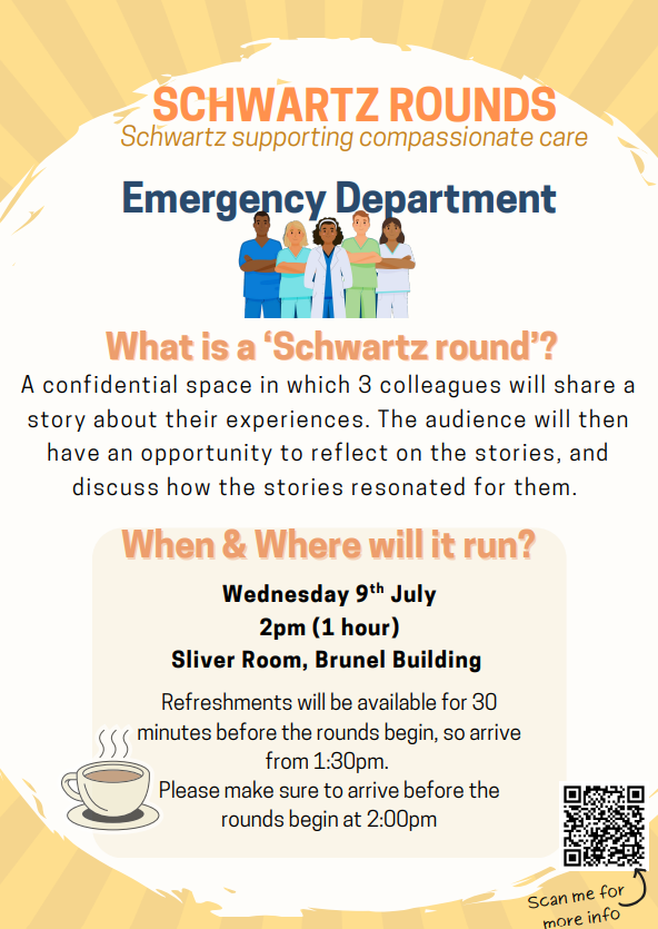 NBT Staff Experience (@nbtstaffexp) on Twitter photo Join us TODAY at our Schwartz Round in Silver Room, Level 0 Gate 35 and hear amazing stories from our panellists. Refreshments served from 1.30pm. Round starts at 2pm. <a href="/Giftymarkey1/">Giftymarkey</a> <a href="/sphams/">Steve Hams</a> <a href="/NorthBristolNHS/">North Bristol NHS Trust</a> <a href="/NBT_Staffpsych/">NBT Staff Psychology Team</a> Join us TODAY at our Schwartz Round in Silver Room, Level 0 Gate 35 and hear amazing stories from our panellists. Refreshments served from 1.30pm. Round starts at 2pm. <a href="/Giftymarkey1/">Giftymarkey</a> <a href="/sphams/">Steve Hams</a> <a href="/NorthBristolNHS/">North Bristol NHS Trust</a> <a href="/NBT_Staffpsych/">NBT Staff Psychology Team</a>