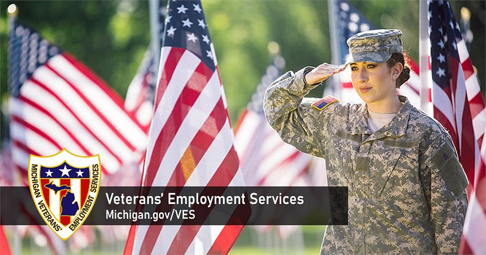 Join us in celebrating #WomenVeteransRecognitionDay! Our Veterans' Employment Services team — run by veterans, for veterans — helped 6,000+ veterans in 2024 build the skills &amp; confidence they need to succeed in the workforce.

Read more at ow.ly/6IyV50W8k32. 
 #MiVeterans
