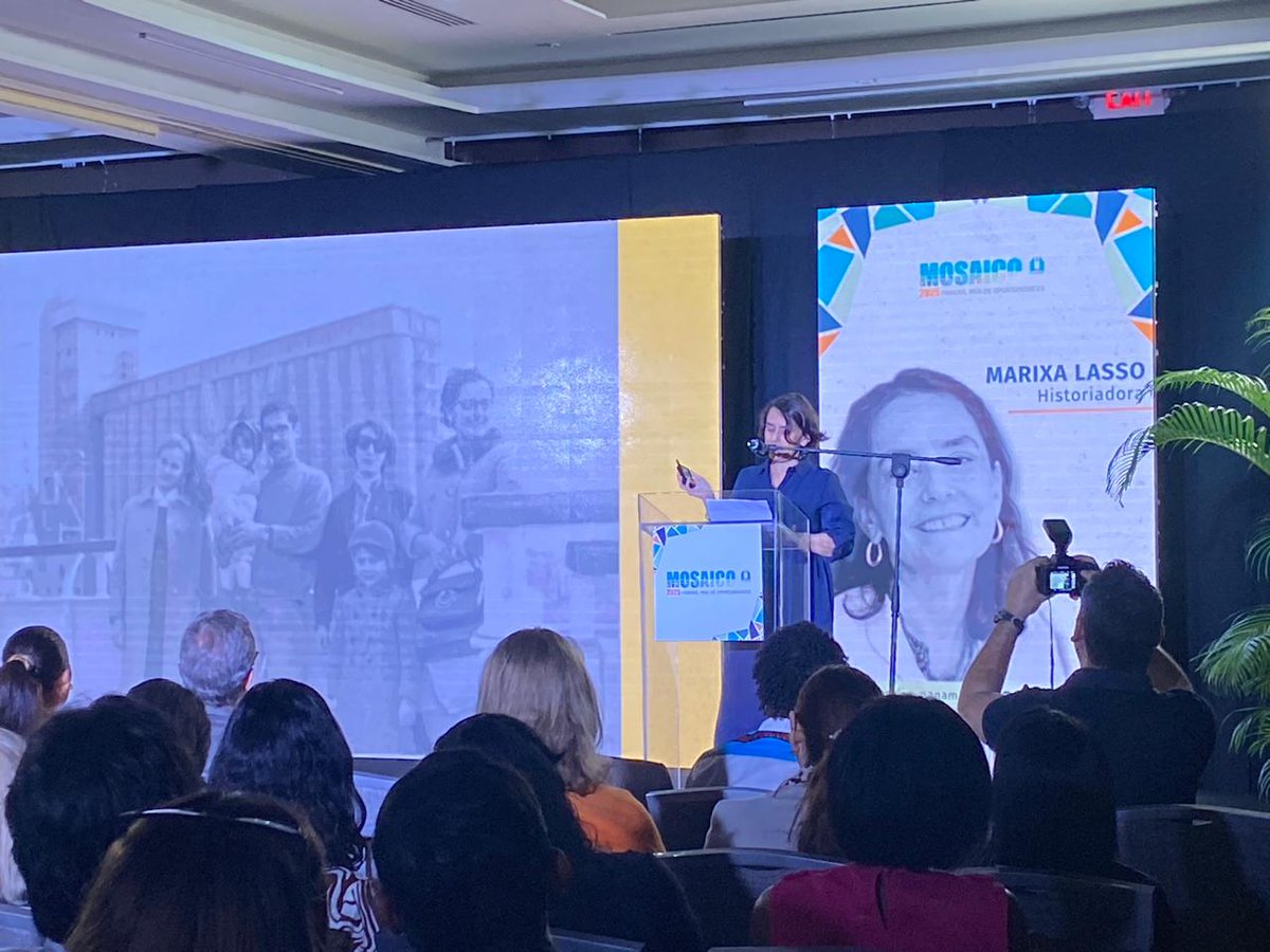 CIHAC-AIP (@cihac_aip) on Twitter photo Nuestra historiadora <a href="/MarixaLasso1/">Marixa Lasso, PhD.</a> fue una de las oradoras del evento Mosaico de este año, junto a 5 otros fabulosos oradores.
Les compartimos el video con sus presentaciones.
youtube.com/live/vpLmiqxkj… Nuestra historiadora <a href="/MarixaLasso1/">Marixa Lasso, PhD.</a> fue una de las oradoras del evento Mosaico de este año, junto a 5 otros fabulosos oradores.
Les compartimos el video con sus presentaciones.
youtube.com/live/vpLmiqxkj…
