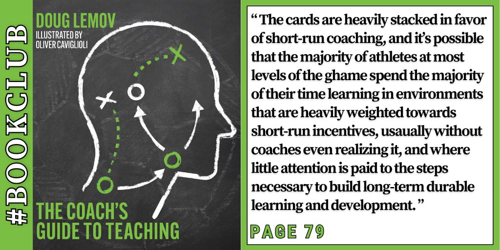 Talking practice … planning!

Are you preparing players how to play or hoping they outperform?

#BookClub 🔑 Takeaways:

 ▪️Performance vs Learning
 ▪️Forgetting Curve
 ▪️How Much Time Does It Take to Learn?

🔗 coachsclimb.com/2025/06/11/the…