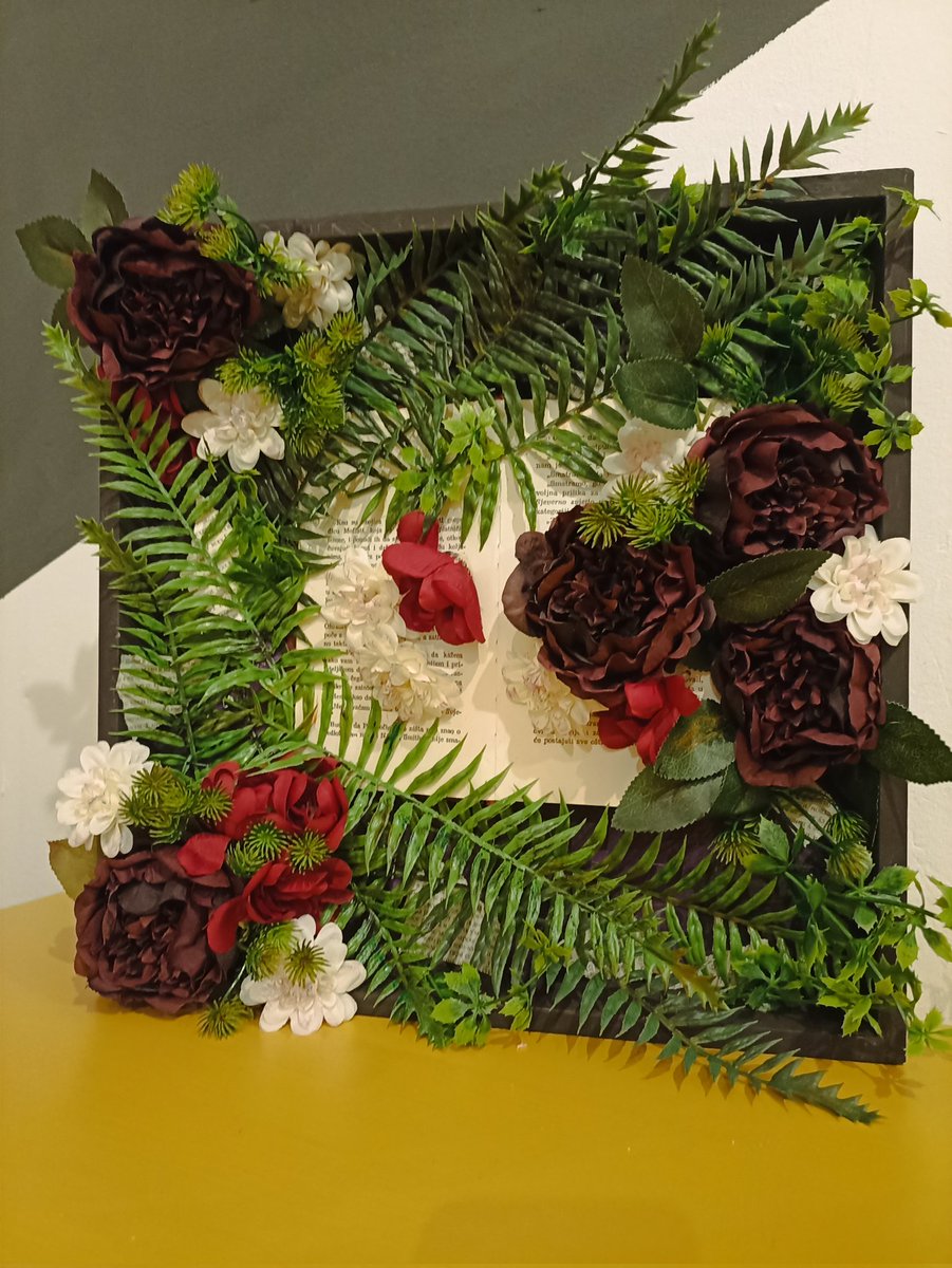 Сделала новый предмет декора в бар. Ещё подумаю, где повесить/поставить, но думаю получилось красиво 🤔