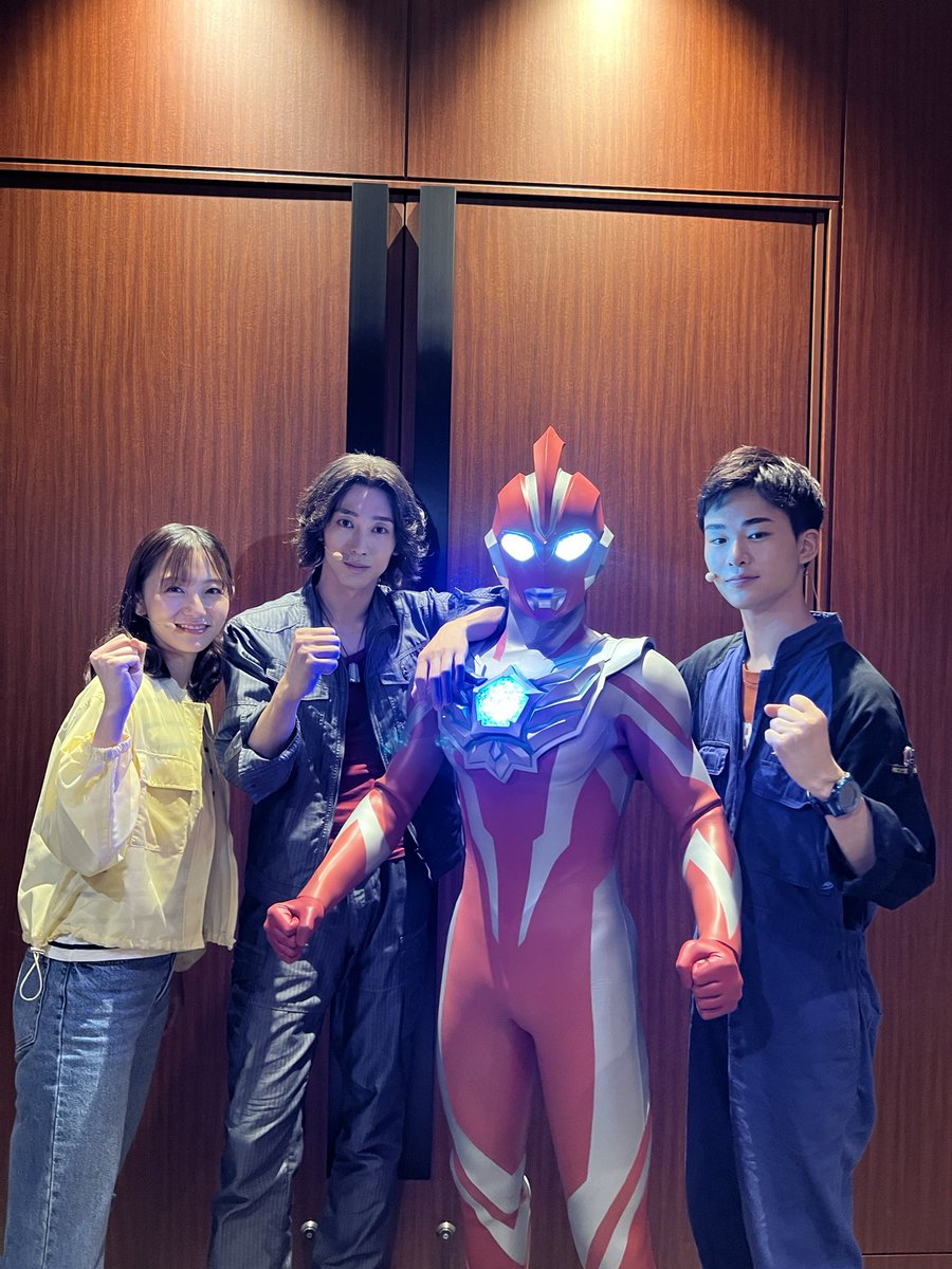 ウルトラマンオメガ』プレミア発表会 たくさん話しましたね。 少しでも