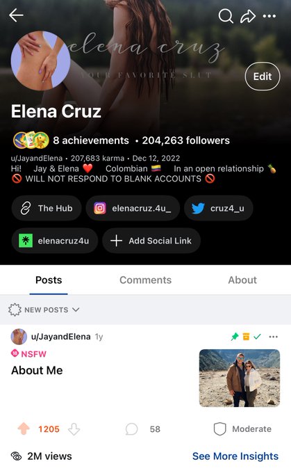 Watch Elena Cruz's leaked NSFW photo on TwXstars