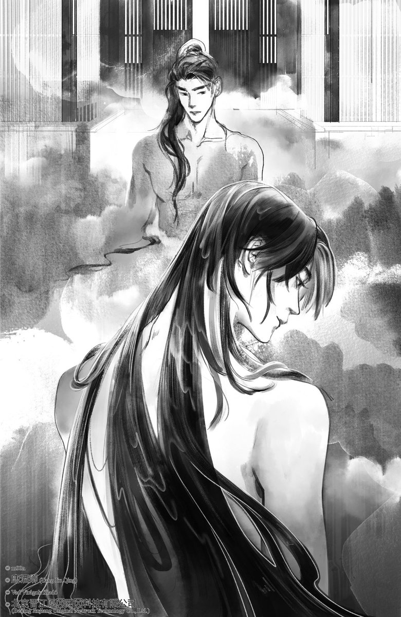 Vol 1 of QJJ in hungarian is out now🥹
I kept it as a last surprise for this special occasion, one more interior art I did for the book🙏

Can’t wait to hold the physical copy in my hands😭
The rest will be published online after a certain amount of time has passed.

#qjj #cezhou